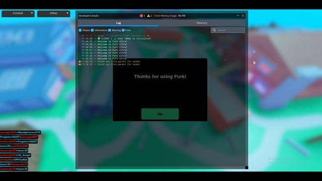 [Furk Ultra!] Free Roblox Exploit - LEVEL 7, ALL GAMES EXPLOIT AND MORE смотреть онлайн