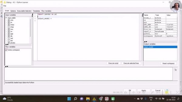 Python Scripting in KNIME