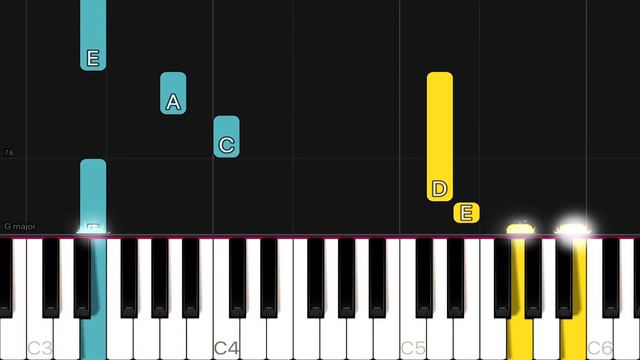 Coldplay - Clocks | EASY Piano Tutorial смотреть онлайн