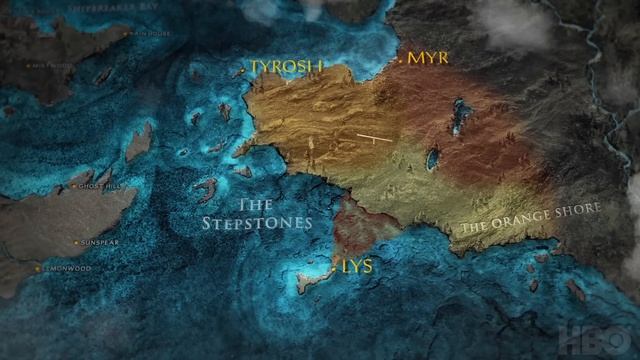 Go to the Map With George R.R. Martin | House of the Dragon (HBO) смотреть онлайн