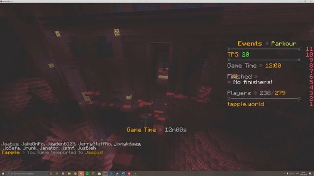 Tapple Parkour Event (K_391 Cut Spectator View) смотреть онлайн