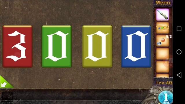 Escape Game the 50 Rooms 3 Level 40 Walkthrough смотреть онлайн