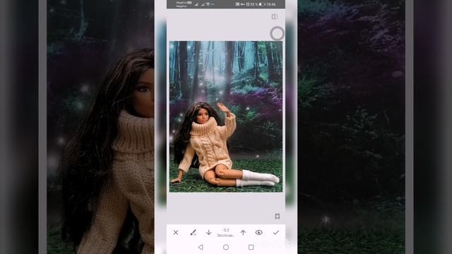 Волшебная обработка в snapseed / Как убрать блики на фотофоне смотреть онлайн
