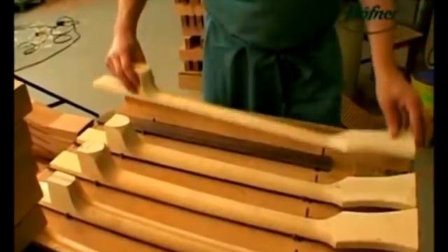 How Hofner German Basses are made, an inside look at the building of a Hofner bass смотреть онлайн