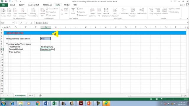 Financial Modeling Terminal Value in Business Valuation Model 3 of 11 смотреть онлайн
