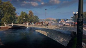 World of Tanks. Летаю по ангару свободной камерой.