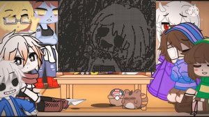 ⛭Реакция персонажей Андертейл на меме про Чару⛭