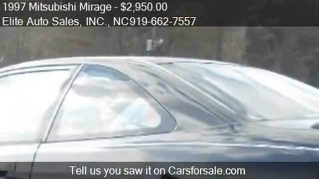 1997 Mitsubishi Mirage LS Carfax 1 Owner - for sale in Ralei смотреть онлайн