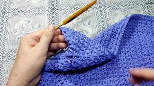 Кардиган крючком регланом сверху Лючия 2 часть. Азиатский росток и подрезы.