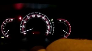 Регулировка яркости на оптитроне Toyota ISIS