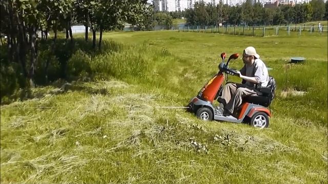 Соревнование Ч.2.Скутеры для инвалидов.Mobility scooter.Event P.2. смотреть онлайн