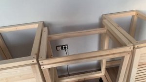 Кухня своими руками из дерева