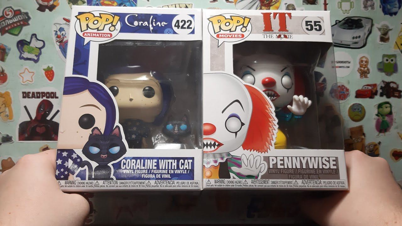 Коралина и Пеннивайз от Funko! смотреть онлайн