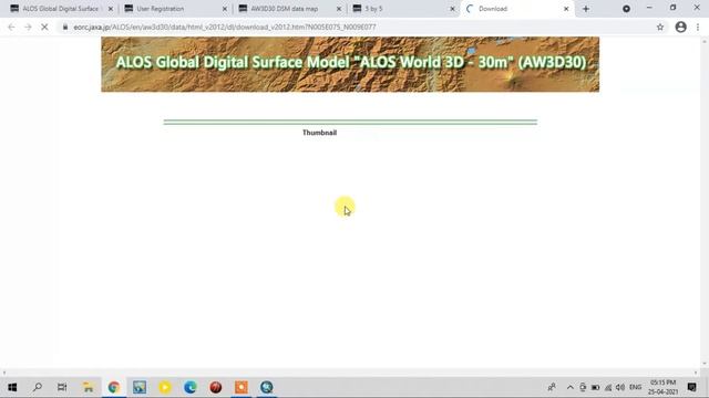 ALOS Global Digital Surface Model Download