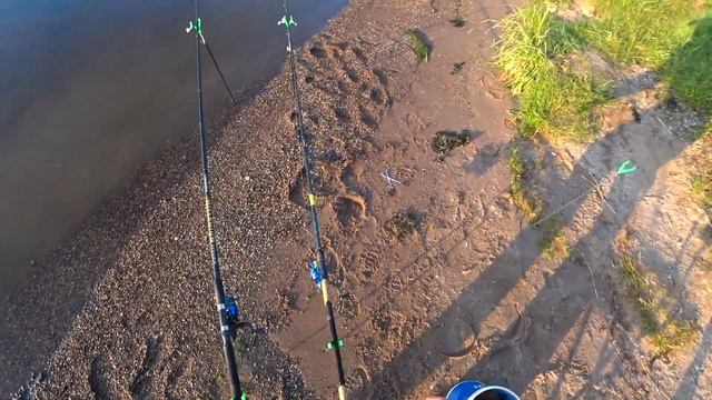 РЫБАЛКА НА ВОЛГЕ! РЫБА ВСЯ УШЛА ВНИЗ ПО ТЕЧЕНИЮ. смотреть онлайн