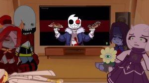 Horrortale reacts to Bad sanses memes ( gacha club ) [ Undertale ]