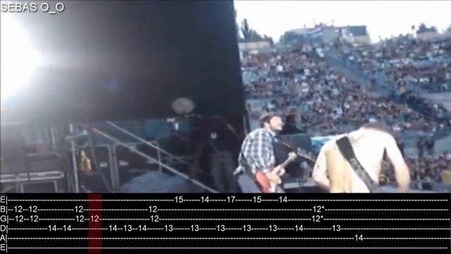 RHCP - Intro Jam Live Chorzow, Poland 2007 - John Frusciante - TABS смотреть онлайн