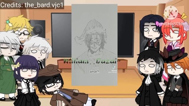ADA And PM React To Dazai Osamu (2/?) -Español/English- William..Dazai-
