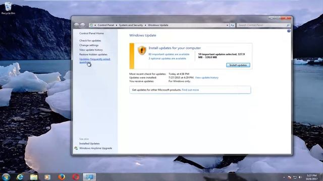 How to Uninstall Windows 7 Updates смотреть онлайн