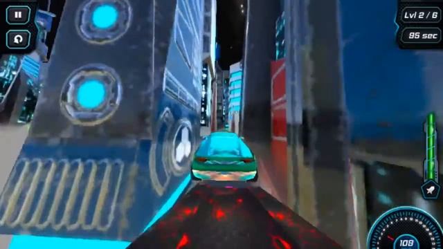 Moon City Stunt · Gameplay смотреть онлайн