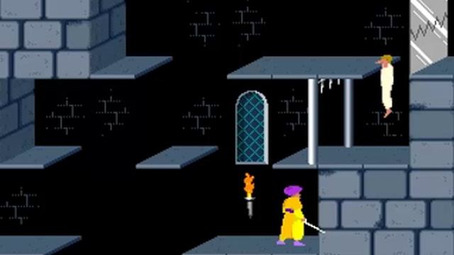 Prince of Persia 1: The Resurrection Of Jaffar - Level 2 смотреть онлайн