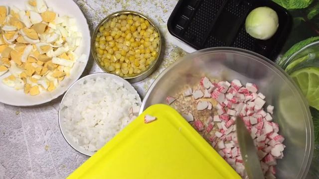Классический!!! Крабовый Салат с рисом и кукурузой?’ #салаткрабовый #салатскукурузой #салатсрисом смотреть онлайн