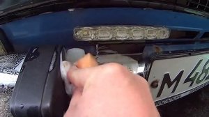 Убираем ржавчину с бампера ВАЗ 21061