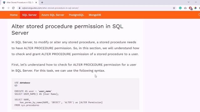 How to Alter Stored Procedure in SQL Server | SQL Server Alter Stored Procedure смотреть онлайн