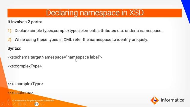 Part 9: Namespaces in XSD/XML смотреть онлайн