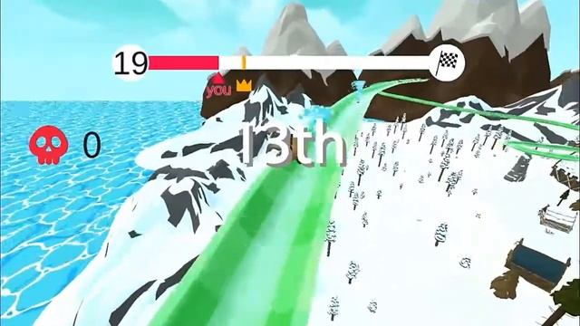 Aquapark.io Water Sliding Game смотреть онлайн