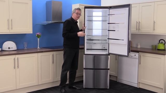 Haier A2FE735CXJ Frost Free Fridge Freezer смотреть онлайн