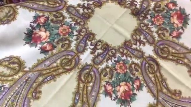 Скидка! Платок шерсть 146/146 «Час свиданья» Фаворитова Елена смотреть онлайн