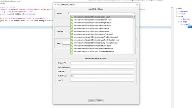 XACML Editor - Included in Security Policy Tool смотреть онлайн