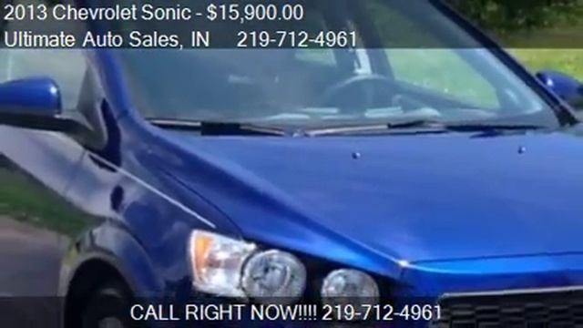 2013 Chevrolet Sonic LT Auto 4dr Hatchback w/ 1SD for sale i смотреть онлайн