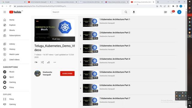 (తెలుగులో) New Telugu Daily Kubernetes SEP 7th 10:00PM-11:00PM IST|CKA-CKAD|AKS-EKS |RANCHER |ISTIO смотреть онлайн