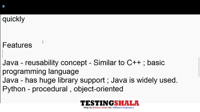 python or java which is better to learn for software tester (automation) | testingshala смотреть онлайн