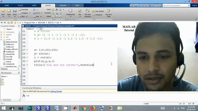 04. How to change font size and style of title in MATLAB by using code смотреть онлайн
