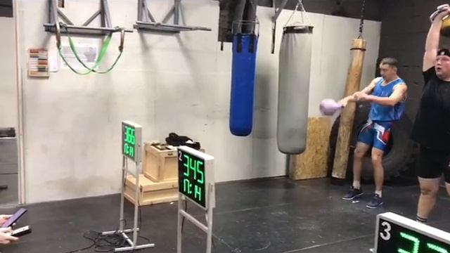 Рывок гири 2024 раза в честь Нового года от Томских гиревиков. #giri