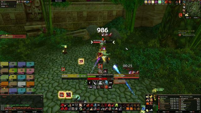 WoW Classic Fury Warrior UI смотреть онлайн