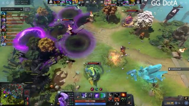 Dota 2 N0tail Mid Oracle OG VS Alliance Game 2 Highlights OGA Dota Pit Pro Players Gameplay GG DotA смотреть онлайн