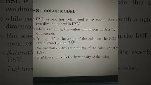 CONVERSION OF HSV to RGB COLOR MODEL & HSL COLOR MODEL смотреть онлайн