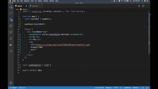 Splash screen using react & react spring! (Animations in react) смотреть онлайн