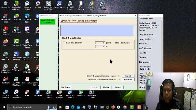 Reset Printer Epson L 360 смотреть онлайн