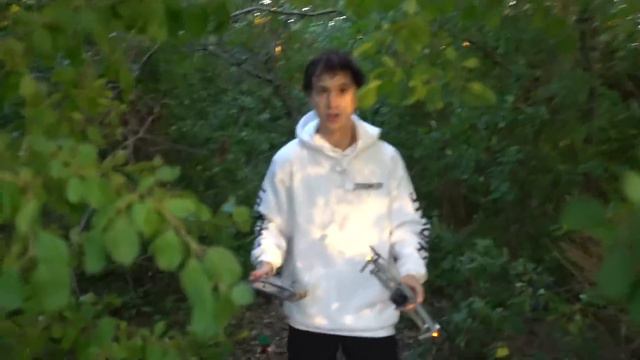 Drone catches GIANT Killer Clown at Haunted Park!! (We Found Him!) смотреть онлайн
