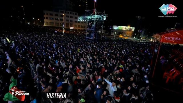 Histeria Mentiras en vivo Verbena Paceña 2022 смотреть онлайн