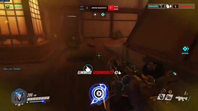 Overwatch JaCk as junkrat defending смотреть онлайн