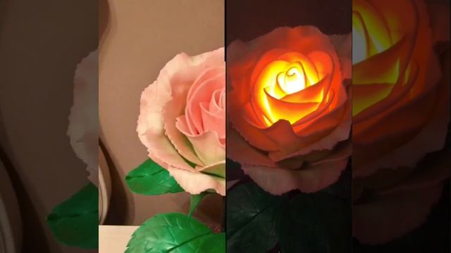 Светильник Роза "Эсперанса"/DIY/WILD.ROSE_WORKSHOP смотреть онлайн