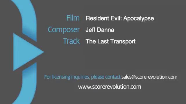 Resident Evil Apocalypse - Jeff Danna - "The Last Transport" смотреть онлайн