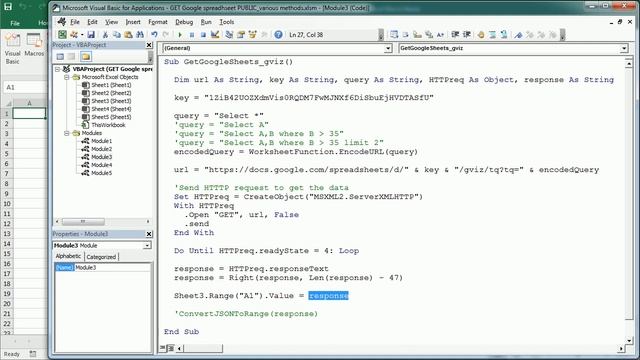 5 Methods To Get Data From Google Sheets with Excel VBA смотреть онлайн