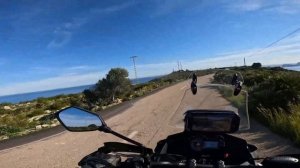 Прогулка на мотоцикле по побережью Испании. 23.12.22